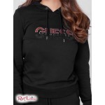 Жіноче Худі GUESS Factory (Rahim Logo Hoodie) 63427-01 Jet Black