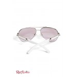 Жіночі Сонцезахисні Окуляри GUESS Factory (Classic Aviator Sunglasses) 63597-01 Срібний