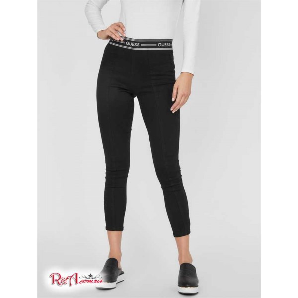 Жіночі Джинси GUESS Factory (Monique High-Rise Logo Skinny Jeans) 57437-01 Чорний