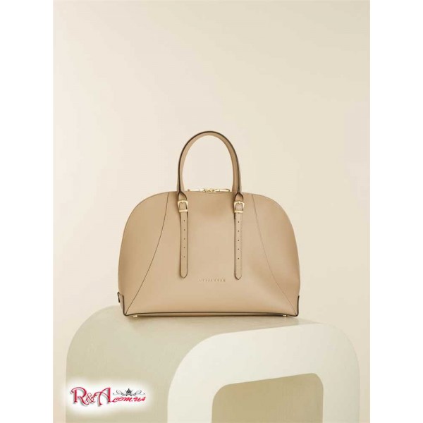 Жіноча Сумка Сетчел GUESS (Lady Luxe Dome Satchel) 59837-01 Taupe