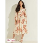 Женское Платье GUESS (Floral Midi Dress) 58768-01 Розовыйish Painted Flower Женское Платье GUESS (Floral Midi Dress) 58768-01 Розовыйish Painted Flower