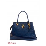 Жіноча Сумка Сетчел GUESS (Stephi Croc Girlfriend Satchel) 60238-01 Azzurro Синій