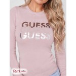 Женский Свитер GUESS Factory (Abiel Logo Sweater) 57608-01 Brick Роза