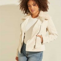 Жіноча Куртка (Bora Faux-Fur Jacket) 64428-01 Перловий Oyster