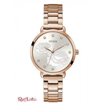 Женские Часы (Rose Gold-Tone Floral Crystal Analog Watch) 60088-01 Multi