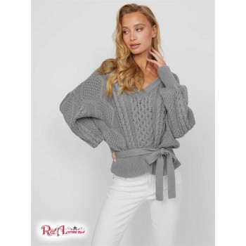 Жіночий Светр (Kayla Belted Sweater) 63288-01 Синій Currents
