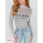 Женский Свитер GUESS Factory (Jadey Sweater) 57618-01 Светлый Melange Серый