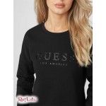 Жіночий Світшот GUESS Factory (Letty Logo Sweatshirt) 57418-01 Реактивний Чорний Жіночий Світшот GUESS Factory (Letty Logo Sweatshirt) 57418-01 Реактивний Чорний