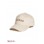 Женская Бейсболка GUESS Factory (Embroidered Logo Baseball Hat) 63568-01 Кремовый