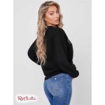 Жіночий Светр GUESS Factory (Paget Logo Sweater) 57318-01 Реактивний Чорний Жіночий Светр GUESS Factory (Paget Logo Sweater) 57318-01 Реактивний Чорний
