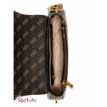Женская Сумка на Плечо GUESS (Cordelia Logo Flap Shoulder Bag) 59248-01 Браун Мульти