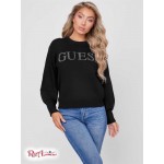 Жіночий Светр GUESS Factory (Paget Logo Sweater) 57318-01 Реактивний Чорний Жіночий Светр GUESS Factory (Paget Logo Sweater) 57318-01 Реактивний Чорний