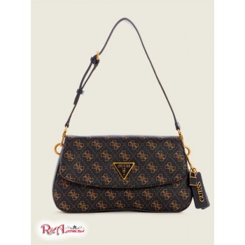 Жіноча Сумка на Плече (Cordelia Logo Flap Shoulder Bag) 59248-01 Коричневий Мульти