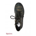 Женские Ботинки GUESS Factory (Saisies Camo Combat Boots) 56918-01 Зеленый Патент