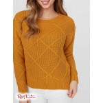 Женский Свитер GUESS Factory (Haley Cable Knit Sweater) 63198-01 Medieval Золотой