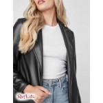 Жіночий Блейзер GUESS Factory (Sazi Faux-Leather Blazer) 63218-01 Реактивний Чорний Жіночий Блейзер GUESS Factory (Sazi Faux-Leather Blazer) 63218-01 Реактивний Чорний