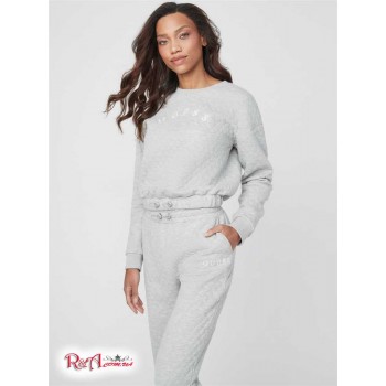 Женский Свитшот (Garner Logo Sweatshirt) 63488-01 Светлый Melange Серый