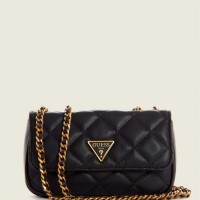 Жіноча Сумка Міні (Cessily Quilted Convertible Mini Bag) 64898-01 Чорний