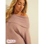 Женский Свитер GUESS (Eco Gerri Off-the-Shoulder Sweater) 58608-01 Posh Taupe Мульти