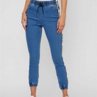 Жіночі Джоггеры (Kibby Logo Tape Joggers) 57358-01 Середній Прання