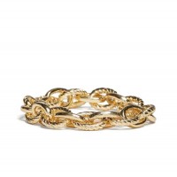 Женский Браслет (Gold-Tone Chunky Chain Stretch Bracelet) 64668-01 Золото