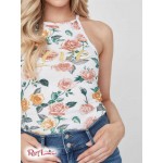 Жіночий Танк GUESS Factory (Elvie Rhinestone Tank) 63248-01 Pure Білий Мульті