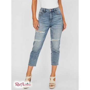 Жіночі Джинси (Evie High-Rise Slashed Slim-Fit Jeans) 57128-01 Medium Destroyed