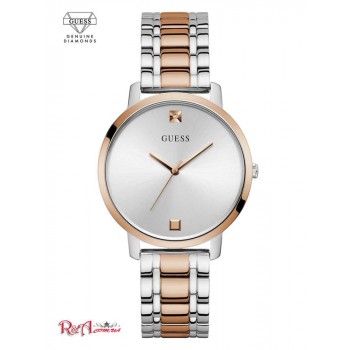 Жіночий Годинник (Two-Tone Diamond Analog Watch) 60098-01 Срібло