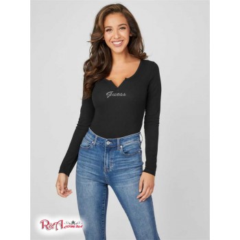 Жіноче Боді (Zoie Ribbed Bodysuit) 57258-01 Реактивний Чорний