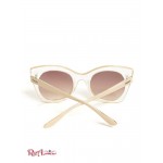 Жіночі Сонцезахисні Окуляри GUESS (Clear Cat-Eye Sunglasses) 56278-01 CRYSTAL
