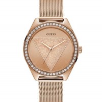 Жіночий Годинник (Rose Gold-Tone Logo Analog Watch) 55408-01 Рожевий Золото