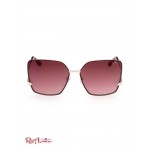 Женские Солнцезащитные Очки GUESS (Oversized Square Zigzag Sunglasses) 60108-01 Золотой