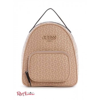Женский Рюкзак (Mina Logo Backpack) 63688-01 Latte