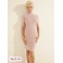 Жіноче Сукня (Allison Ribbed Dress) 58888-01 New Dawn Рожевий