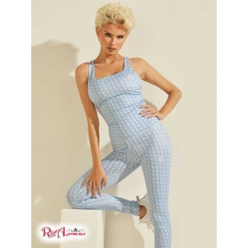 Жіночий Топ (Caitlin Logo Print Top) 59408-01 Logomania Gj Світлий Блакитний