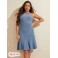 Женский Свитер (Camille Sweater Dress) 60478-01 Bleu/Синий Note WПепельно-Серый