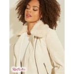 Женская Куртка GUESS (Bora Faux-Fur Jacket) 64428-01 Жемчужный Oyster