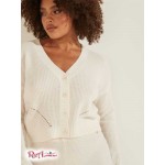 Жіночий Кардиган GUESS (Serena Cable Knit Cardigan) 58788-01 Кремовий Білий