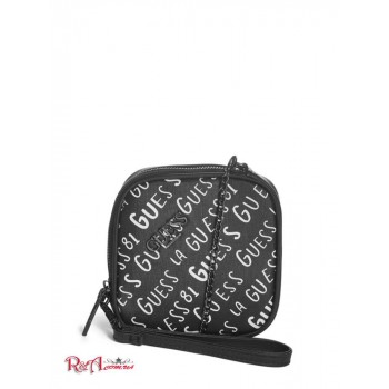 Жіночий Гаманець (Jozy Wristlet Coin Pouch) 56748-01 Чорний Logo