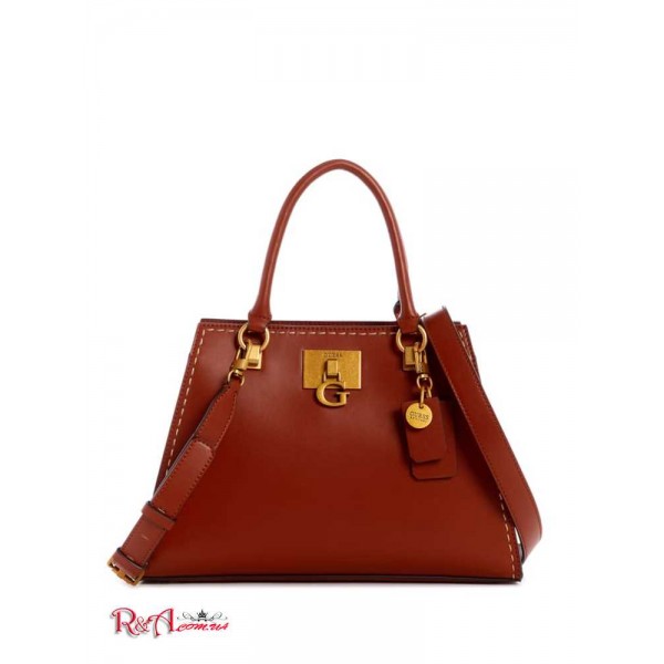 Женская Сумка Сэтчел GUESS (Stephi Girlfriend Satchel) 59078-01 Whiskey
