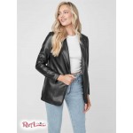 Жіночий Блейзер GUESS Factory (Sazi Faux-Leather Blazer) 63218-01 Реактивний Чорний Жіночий Блейзер GUESS Factory (Sazi Faux-Leather Blazer) 63218-01 Реактивний Чорний
