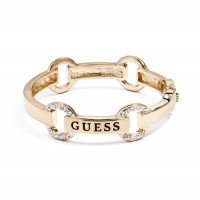 Женский Браслет (Gold-Tone Pave Logo Bangle) 63638-01 Gold