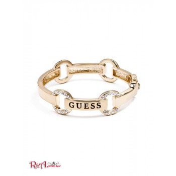Жіночий Браслет (Gold-Tone Pave Logo Bangle) 63638-01 Золото