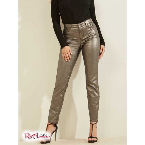 Жіночі Джинси GUESS (Metallic 1981 Skinny Jeans) 64318-01 Metal Армія