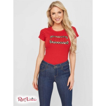 Женская Футболка (Capri Logo Tee) 57158-01 Регби Красный