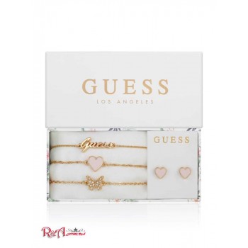 Жіночий Браслет (Gold-Tone Dainty Charm Bracelet Valentine's Box Set) 63648-01 Золото