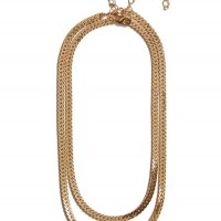 Жіноче Намисто (14KT Plated Double Chain Necklace) 64648-01 Золото
