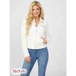 Женская Куртка GUESS Factory (Alistar Faux-Leather Jacket) 57689-01 Молочныйy Белый