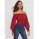 Жіночий Топ (Camila Off-Shoulder Top) 63429-01 Червоний Noir