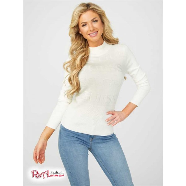 Жіночий Светр GUESS Factory (Wendy Logo Sweater) 57329-01 Scuffy Жіночий Светр GUESS Factory (Wendy Logo Sweater) 57329-01 Scuffy